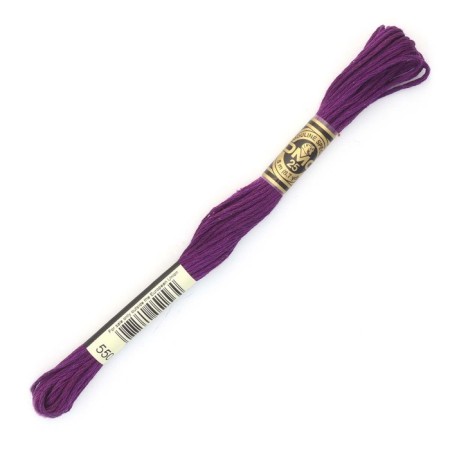 The threads of the DMC 117 (550), 12 pcs. packaged