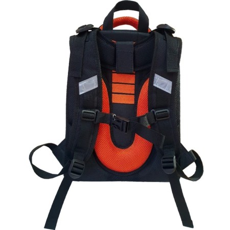School backpack 38 x 30 x 16 cm, ergonomic back, Stavia Travel, multicolor-2