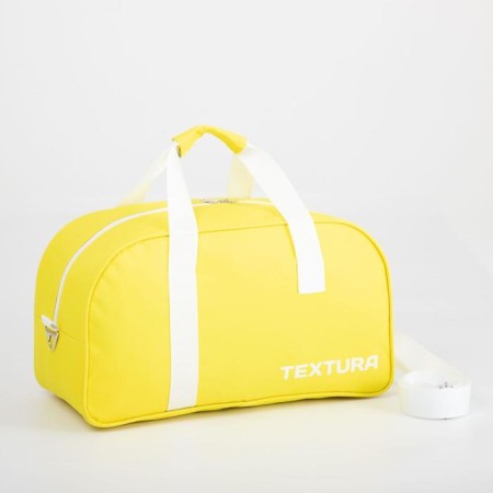 Sports bag, Textura, average size, yellow color