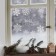 Snowflake windows, reusable, 50 x 70 cm, new year