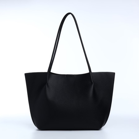 Bag Women's Shoper on Magnet, Black Color-1