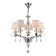 Maytoni Mod560-05-N Smuso, 580x580x1010 mm, E14, 5x40W, Nickel color