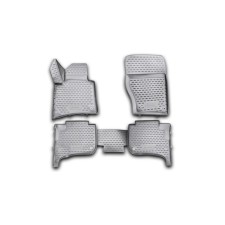3D mats in the VW Touareg salon 2010-2015, 2015-2016, 4 pcs. (polyurethane)