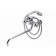 Fauzt FZS-435-21 bath mixer, two-wound, long spout, shower set, chrome