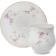 A cup for tea 310 mls with a saucer of 160 mm Bernadotte, decor "Wild rose, gold layer"