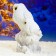 Garden figure "Owls Polar" 33cm