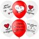 Shar Latex 12 "And again about love", 2 tbsp., Set 25 pcs., Mix
