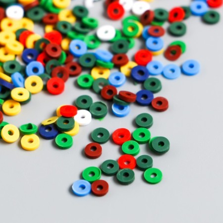 Beads for PVC Creativity "Autumn Rings" set ≈ 330 pcs 0.1x0.4x0.4 cm-1