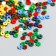 Beads for PVC Creativity "Autumn Rings" set ≈ 330 pcs 0.1x0.4x0.4 cm