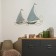 Wall metal decor "ships at sea" 73x3x56 cm