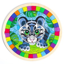 Пазл в рамке «Тигрёнок»