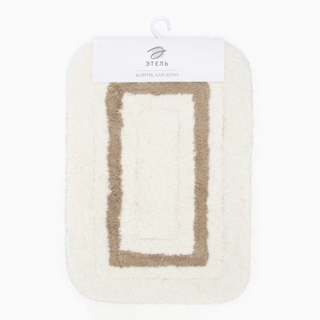 Rug Ethel -milk 40*60 cm, 100% HL-4