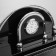 Set of table office 4V1 with a clock, black tree