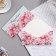 Money envelope "Congratulations!" glitter, peonies, 20.7x23 cm