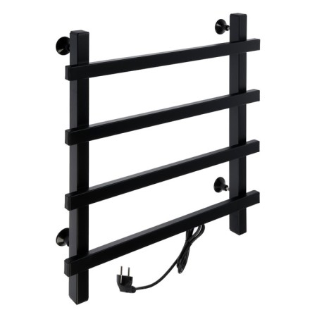 Electric towel Zein PE-09 "Line", 500x600 mm, 4 crossbars, black-2