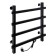 Electric towel Zein PE-09 "Line", 500x600 mm, 4 crossbars, black