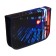 Penal 1 section 140 x 210 x 40 mm, folding pocket and cosmetic bag, fabric, calligrata topontent "Moto"
