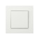 Tot Elegant switch, 10 a, 1 cl., Hidden, white