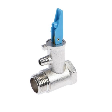 The safety valve for the water heater "STM", 1/2, 6 bar, with a discharge hook-3