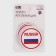 Thermal appliance "Russia", d = 6 cm, white/tricolor color