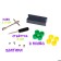 Set Skate Park "Trick: Jump jumping", Fingerboard with railings on ladder