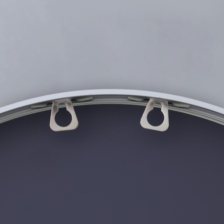 Silver mirror, wall, 40 × 4 cm-3