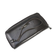Wallet, lightning, brown dark rook