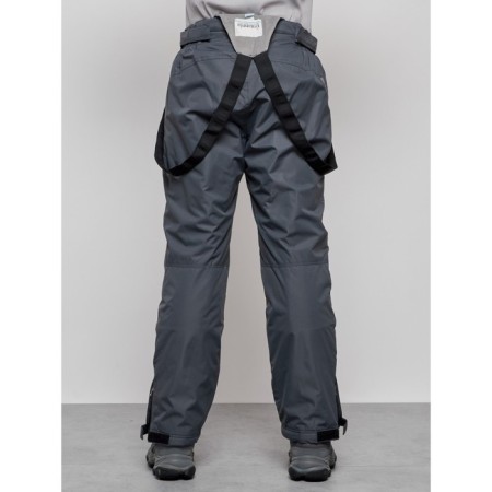 Semi-combinezone ski insulated male winter, size 48, dark gray color-11