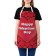 Apron kitchen with a photo print "Feast of Love", adjustable, size OS