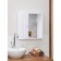 Hilton Premium Left bathroom set, white color