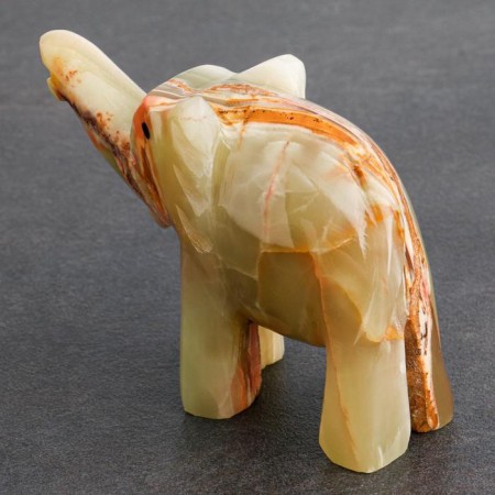 Souvenir "Elephant", 10 cm, onyx-2