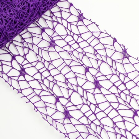 Pautinka. Violet Putin Winding grid 4.5 m 6x6x14 cm-3