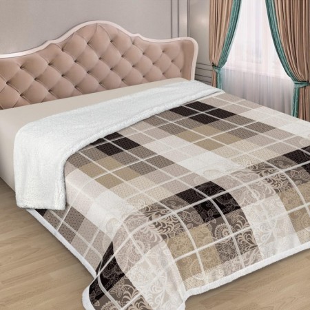 Milan blanket 200x220 cm, artificial fur, 400 g/m 100% polyester