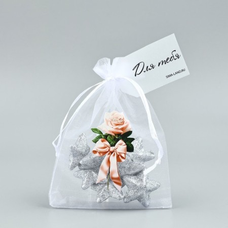 Fatin bag with a thermal monkley "Rose", 11 × 16 cm