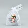 Fatin bag with a thermal monkley "Rose", 11 × 16 cm