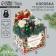 Box for mini-boots "Snow Shar", 12 x 17 x 10 cm, New Year