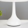 HELP lamp 16155/1 E27 40W white 19.5x19.5x34 cm Risalux