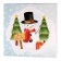 New Year. Chocolate postcard "Happy New Year!", 2 pcs x 5 g