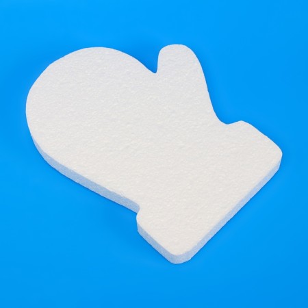 Foam preparation "Mitten with a pattern", relief, 30 cm x 3 cm-3