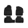 3D mats in a salon for Toyota Vitz (130), 2010-2016, sedan, right steering wheel, 4 pcs.