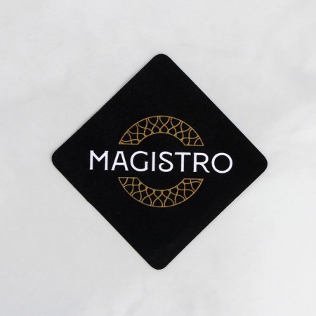Magistro marble rolling pin, 25 × 2.2 cm, black color-2