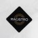 Magistro marble rolling pin, 25 × 2.2 cm, black color