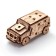 Wooden designer, prefabricated model "armored vehicle"