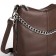 Love bag with lightning, brown color