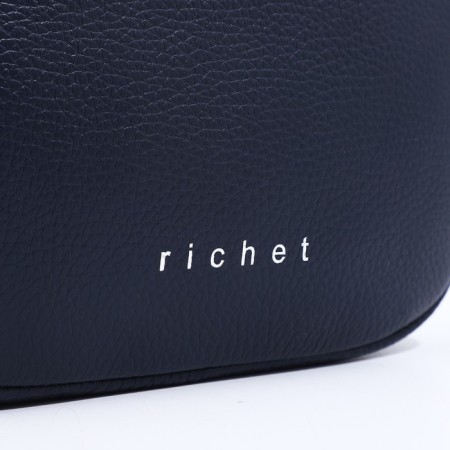 Richet Cross-Boda Bag on a zipper, blue color-3