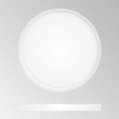 Lamp of the Citilux "BASIC" CL738240V, 30x30 cm, 1x24W, LED, Black Color Black-3