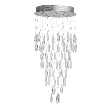 Lamp "Cascade", size 49x110x49 cm, GU10