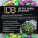 Decorative pebbles, fluorescent mix: lemon, green, purple, 350 g, fr. 5-10 mm