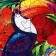 Puzzle "Colorful in the frame" "Tukan"