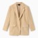 Women's jacket Mist Velvet, p. S-m beige